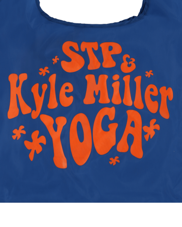 Голяма пазарска чанта Serving the People Kyle Miller Yoga Packable Tote Bag Тъмно синьо | STPS21KYLETOTE 005, 5