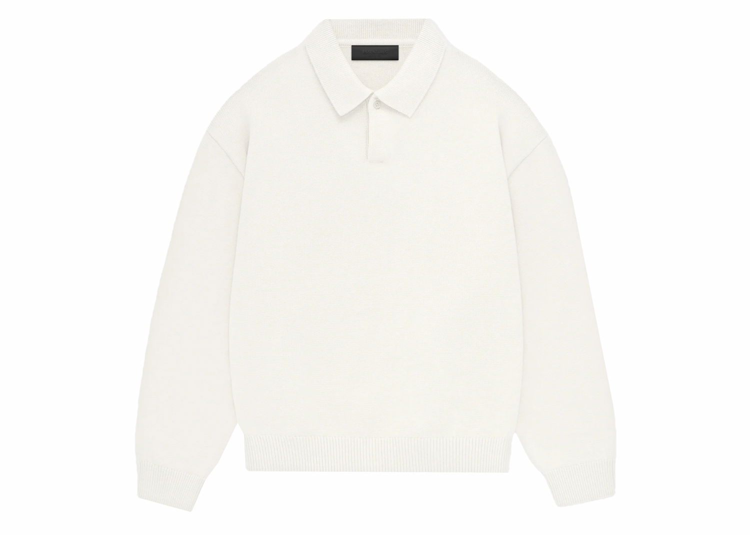 Поло тениска Fear of God Knit Polo Cloud Dancer Бяло | 192BT232181F, 0