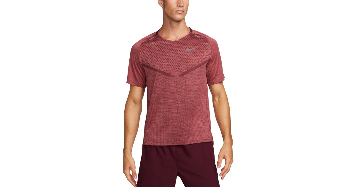 Тениска Nike Dri-FIT ADV TechKnit Ultra Червено | dm4753-681, 1