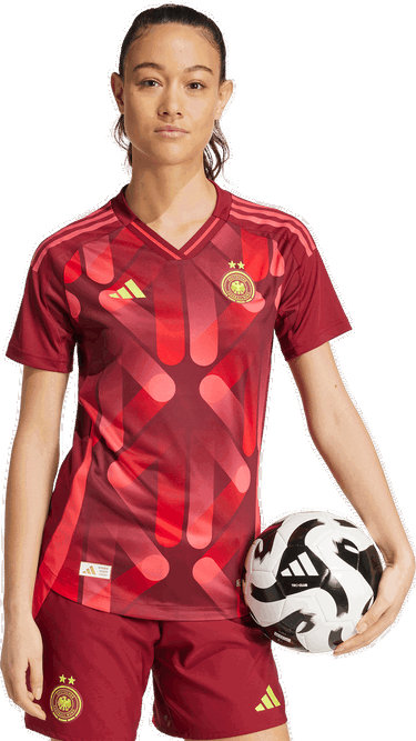 Комплект adidas Performance Germany Women's Team Authentic Jersey Червено | JF2606, 4