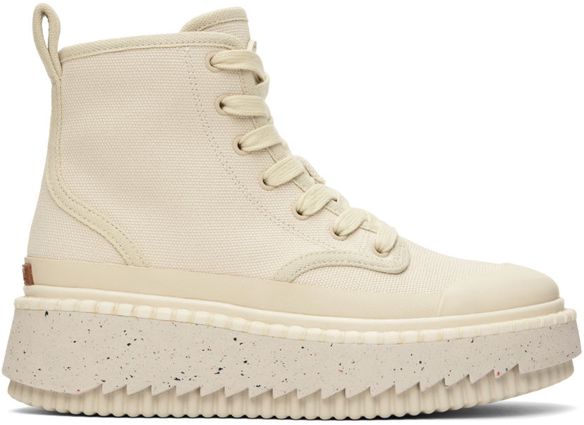 Кецове и обувки CHLOÉ Chloé Lilli Desert Boots Бежово | CHC22W69608