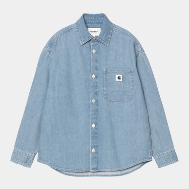 Риза Carhartt WIP Carhartt WIP Marly Long Sleeve Shirt Синьо | I035584_7, 0