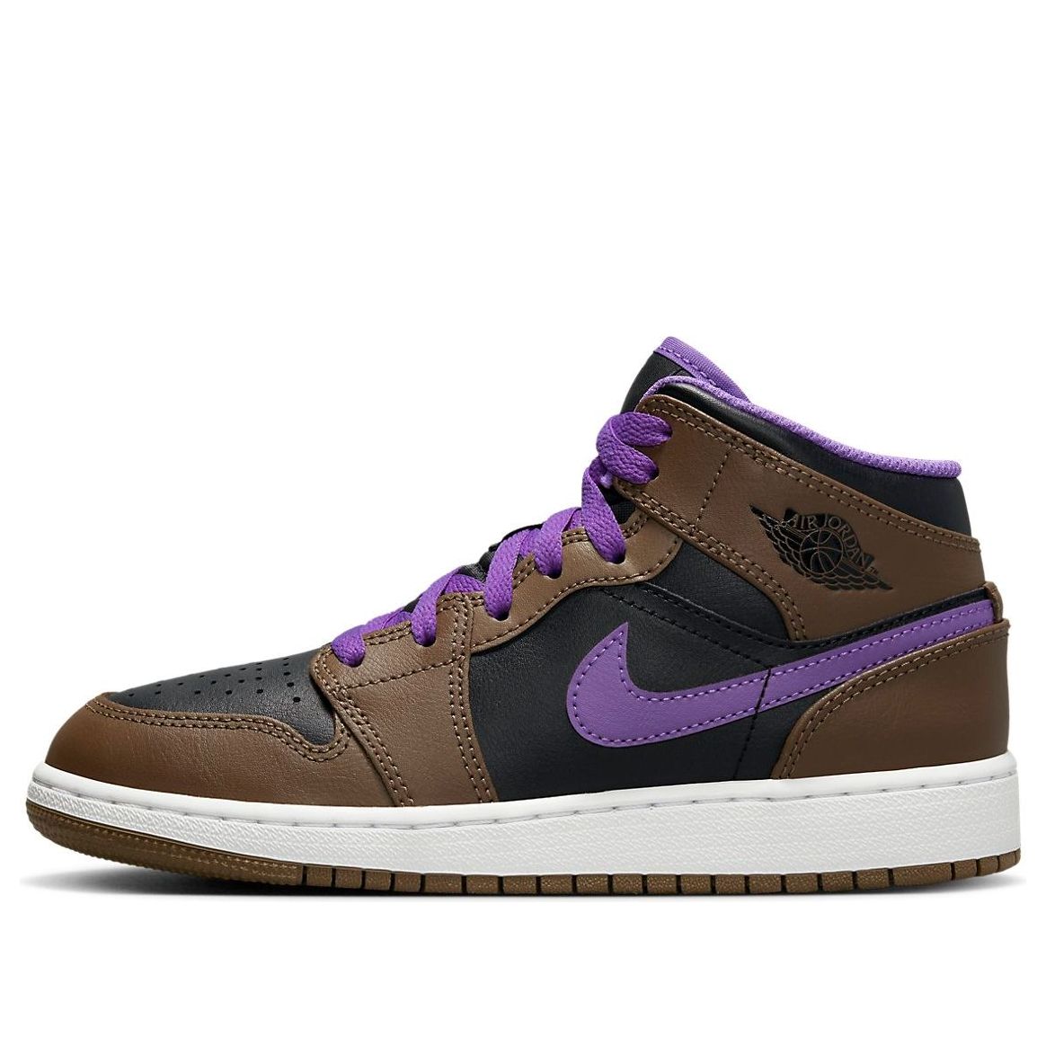 Кецове и обувки Jordan Air Jordan 1 Mid Кафяво | DQ8423-215, 0