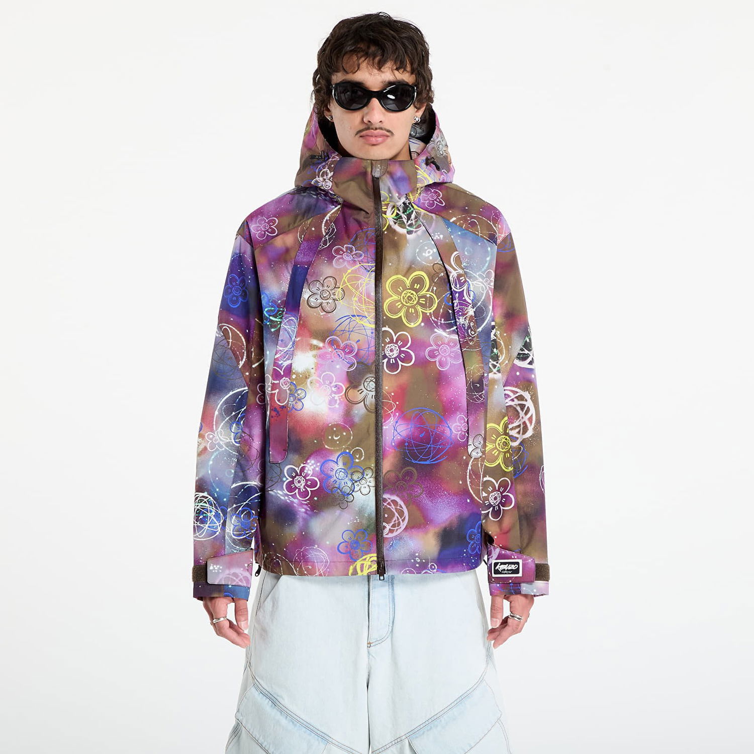 Ветровка KENZO KENZO x FUTURA 2000 Short Windbreaker Многоцветен | FF65BL1779ND.50, 0