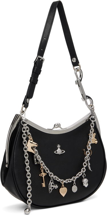 Дамска чанта Vivienne Westwood Vivienne Westwood Charm Frame Bag Черно | 4B01000PW-L00BX-, 1