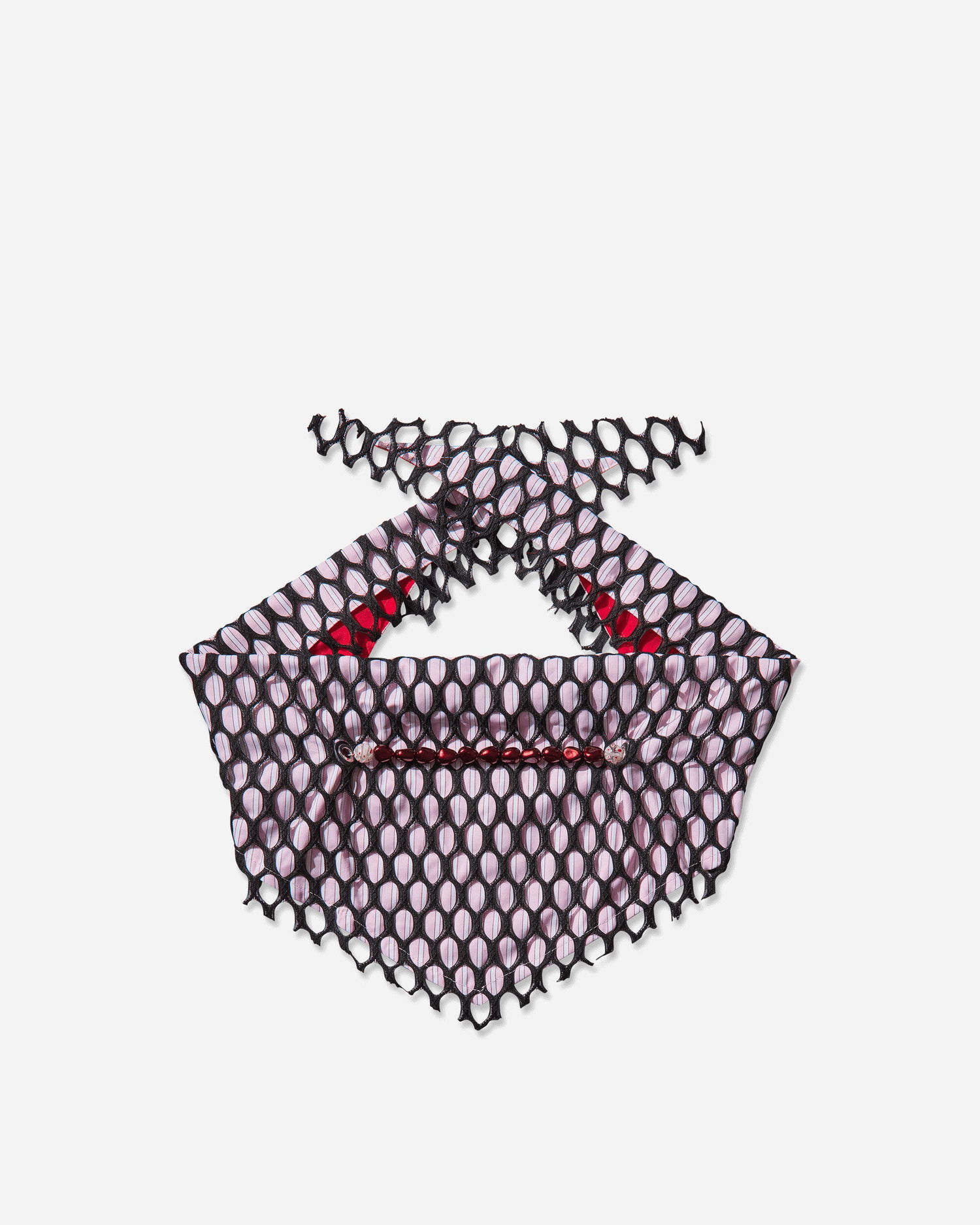 Колие KIKO KOSTADINOV Armantrout Pearl Necklace with Pink Stripes and Red Pearls Розово | KKWAW25NL01 155, 1