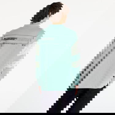 Поло тениска Pleasures Sounds Long Sleeve V-Neck Floral Panel Rugby Polo Многоцветен | P25F038-MATCHA, 2