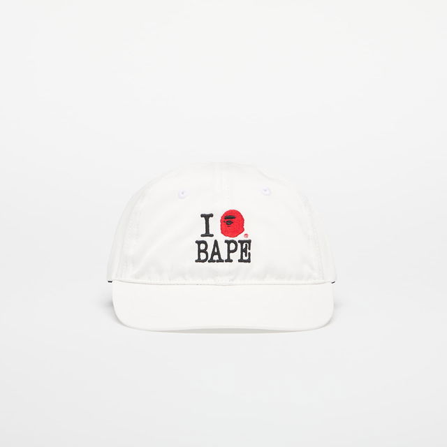 A BATHING APE Logo Cotton Twill Cap