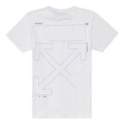 Off-White Cotton Short Sleeves T-Shirt