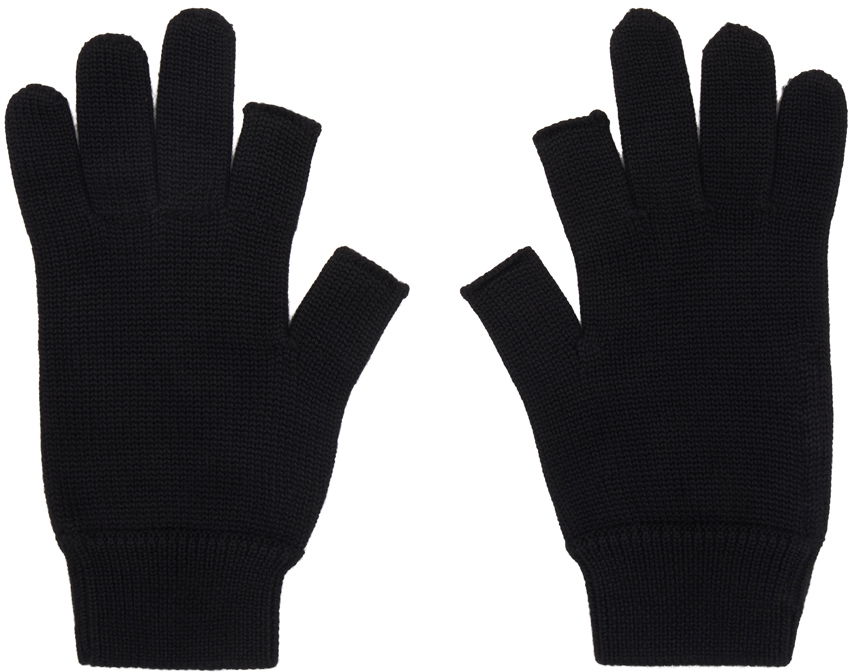 Ръкавици Rick Owens Black Porterville Touchscreen Gloves Черно | RU02D6492 WS, 0