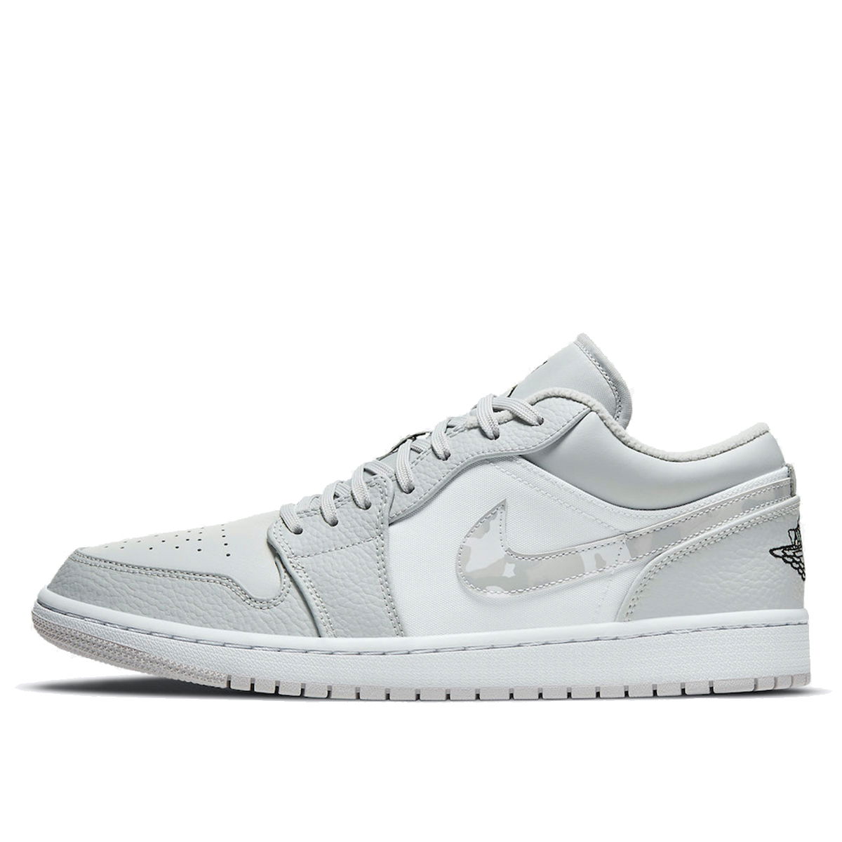 Кецове и обувки Jordan Air Jordan 1 Low "White Camo" Сиво | DC9036-100, 1