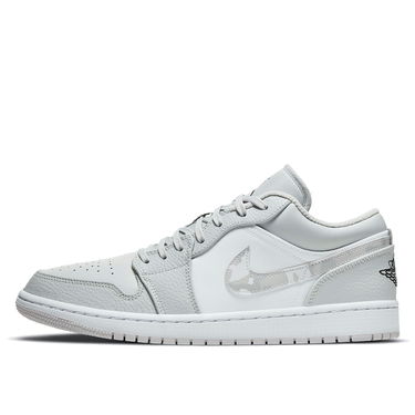 Кецове и обувки Jordan Air Jordan 1 Low "White Camo" Сиво | DC9036-100, 1