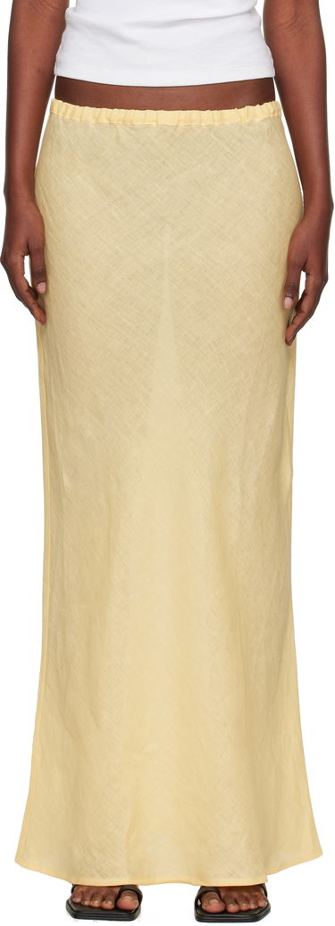 Пола Baserange Baserange Dydine Maxi Skirt Жълто | SSDY-FL-AU25, 0