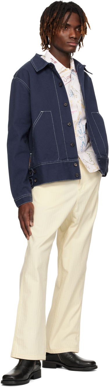Дънки Bode Bode Greenskeeper Knolly Brook Trousers Жълто | MRS25BT004, 3