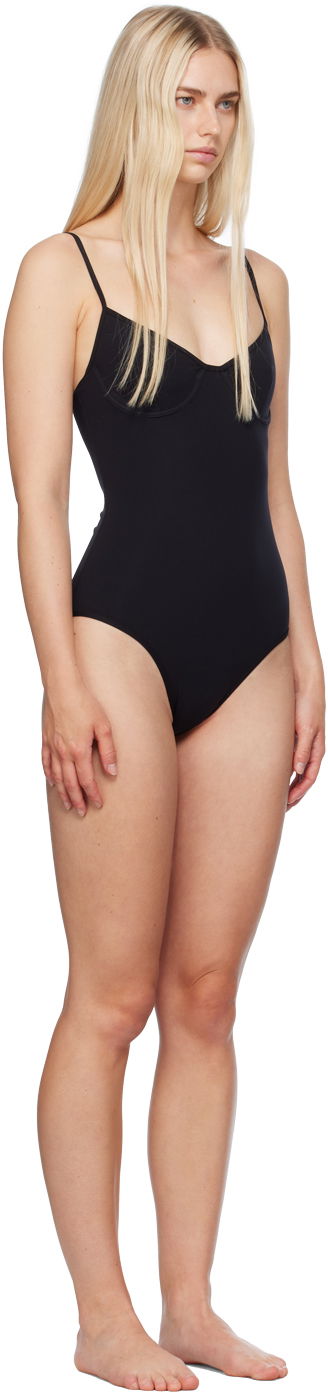 Бански TOTEME Half-Cup One Piece Swimsuit Черно | 243-WRW3272-FB0097, 1