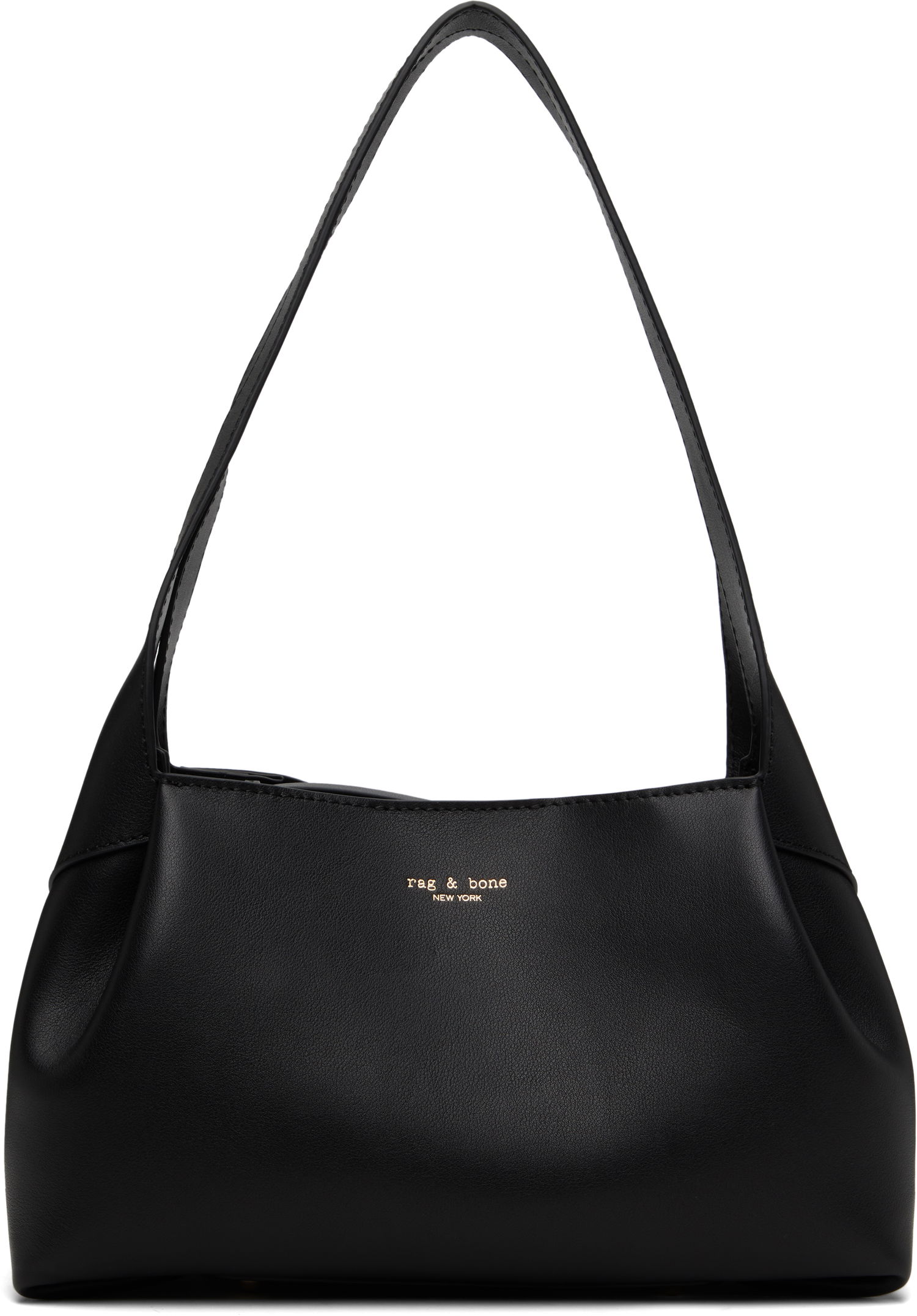 Дамска чанта rag & bone Rag & Bone Slade Calf Leather Shoulder Bag Черно | LE101108, 0