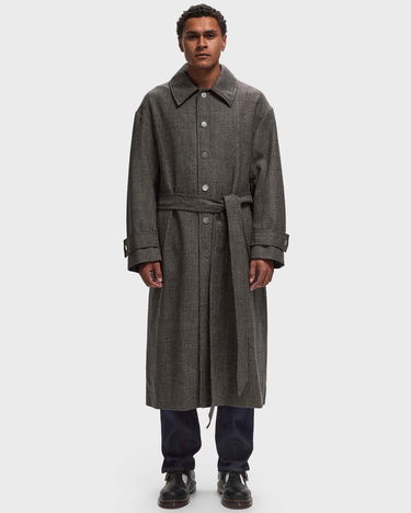 Тренчкот AMI Belted Coat Сиво | HCO414.WV0056-2004, 2