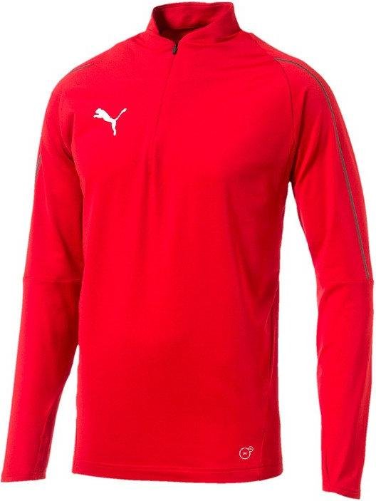 Тениска Puma Training 1 4 Zip Top Червено | 65528901