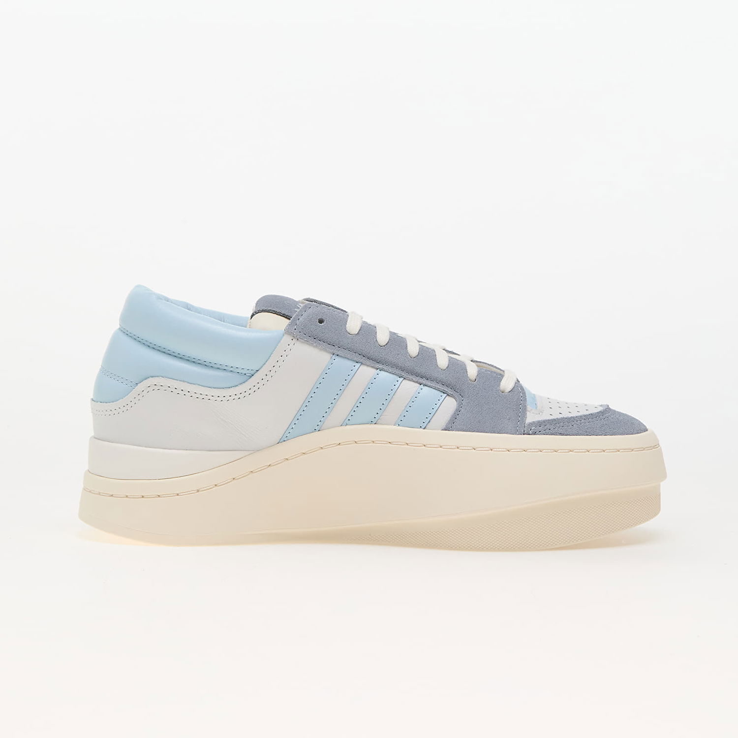 Кецове и обувки Y-3 Centennial Low Off White/ Light Grey/ Crew White Бяло | IG4080, 1