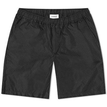 Soulland Sander Perforated Shorts 41062-1273-BLK