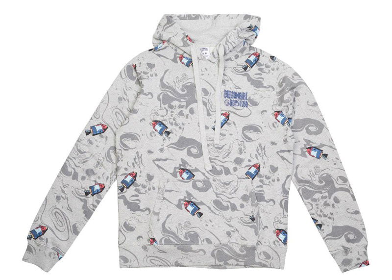Суитчър BILLIONAIRE BOYS CLUB Billionaire Boys Club Moonwaves Hoodie Сиво | 8917306HGR, 0