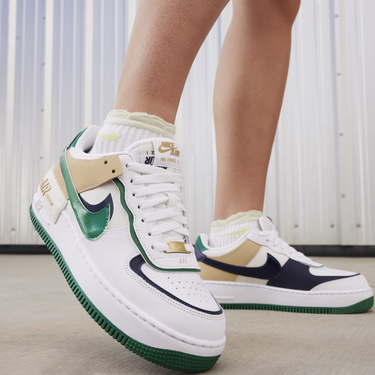 Кецове и обувки Nike Air Force 1 Shadow Зелено | DZ1847-102, 2