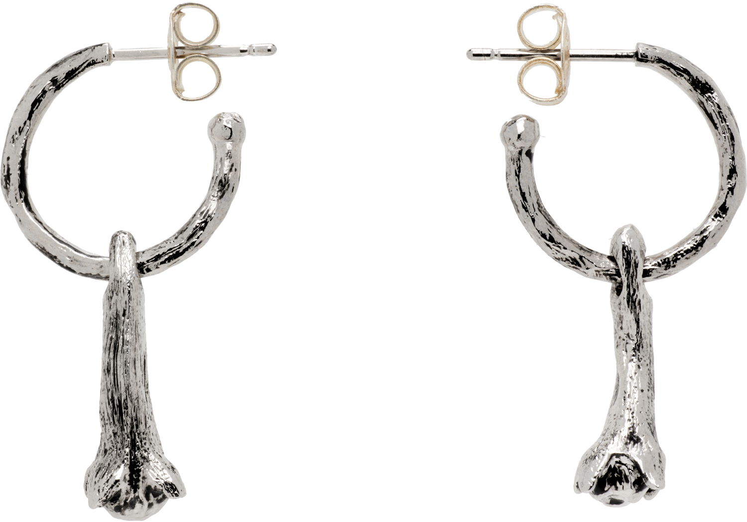 Обеци LEMAIRE Lemaire Silver Clove Drop Earrings Металик | JW0131 LO036, 0
