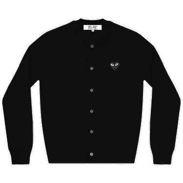 Пуловер Comme des Garçons PLAY Heart Cardigan Черно | AZ N023 051 1, 0