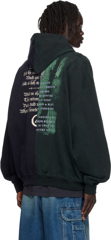Суитчър VETEMENTS Vetements Cradle of Filth Cut-Up Oversized Hoodie Многоцветен | UCF76HD850EN, 2