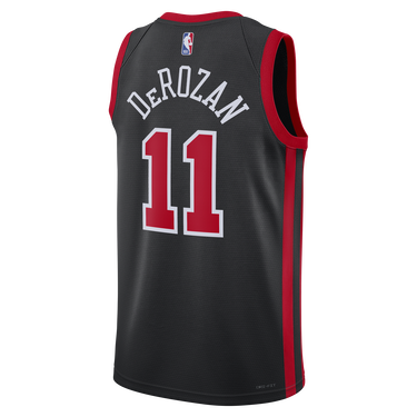 Потник Nike Dri-FIT NBA Swingman DeMar DeRozan Chicago Bulls City Edition 2023/24 - Черно | DX8497-011, 1