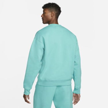 Суитчър Nike Solo Swoosh Fleece Crew Washed Тюркоазено | CV0554-393, 7