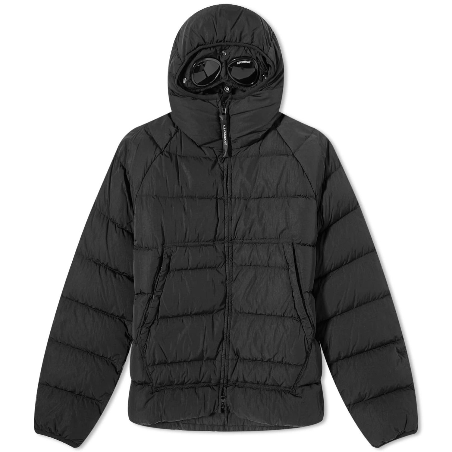 Яке C.P. Company Chrome-R Goggle Down Jacket Черно | 15CMOW027A-006369G-999, 0