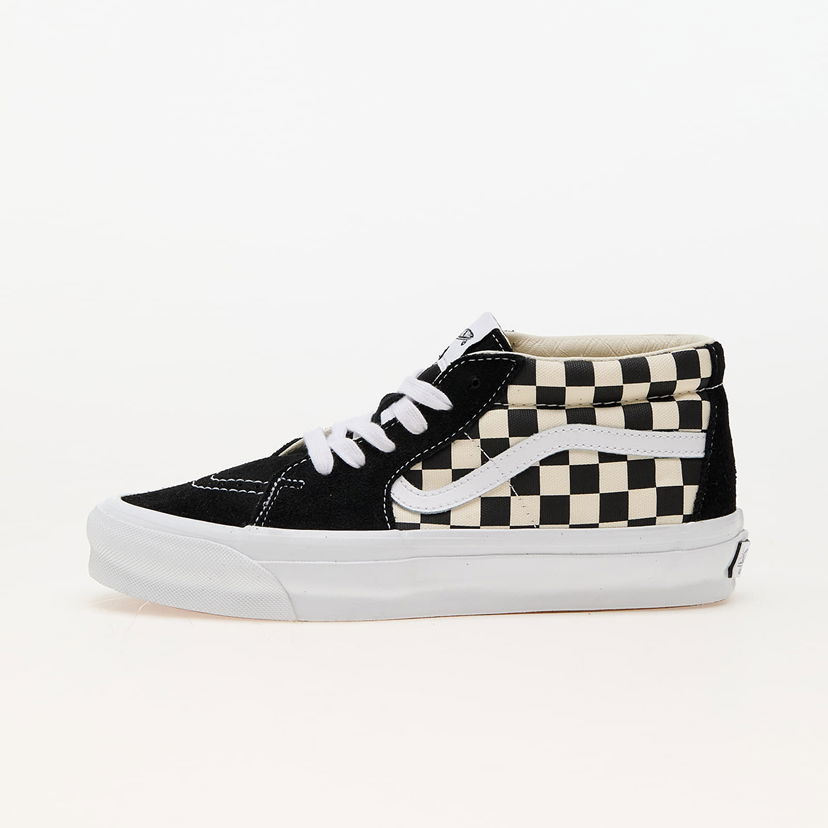 Скеитбординг Vans Sk8-Mid Reissue 83 LX Checkerboard Черно | VN000CQQ2BO1