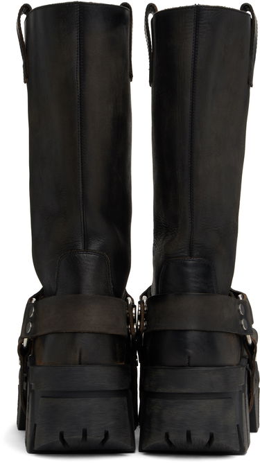 Облекло Balenciaga Balenciaga Bulldozer Harness Boots Черно | 802355WBD111021, 1