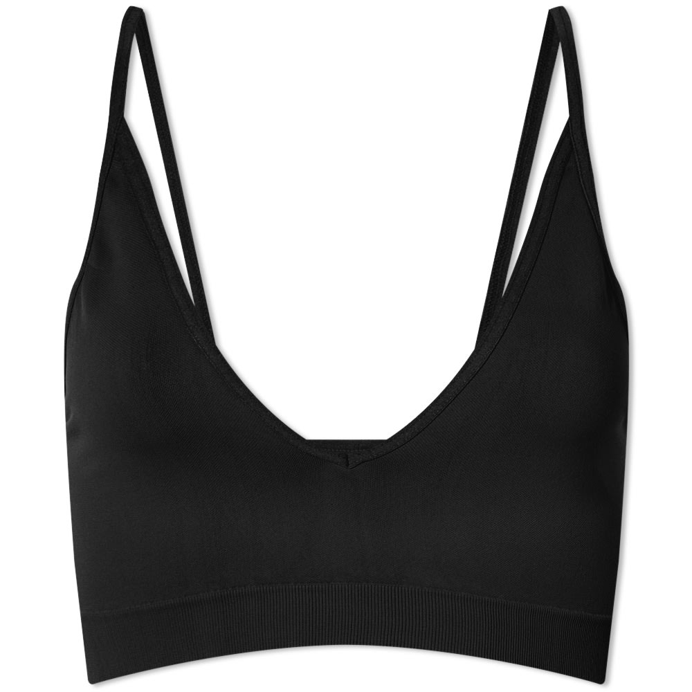 Сутиен Rick Owens Knit V Bra Черно | RP01C5695-KSP-09, 0