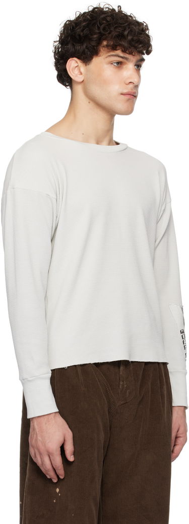 Тениска Enfants Riches Déprimés Assemblage Long Sleeve Thermal T-Shirt Бяло | 010-809, 1