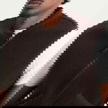 Жилетка Universal Works Wool Fleece Zip Waistcoat Кафяво | 00015-BRN, 5