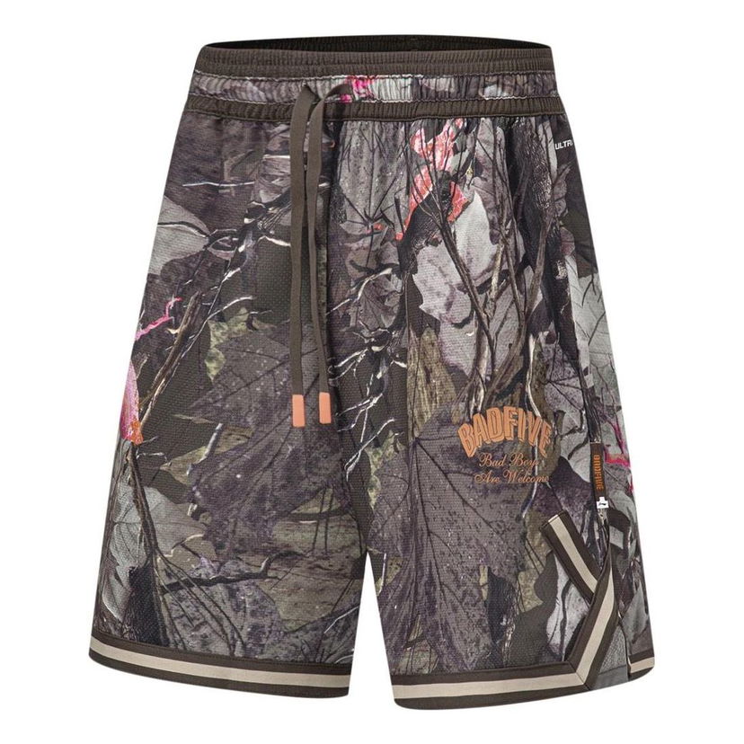 Къси панталони Li-Ning BadFive Basketball Shorts Кафяво | AAPT593-3
