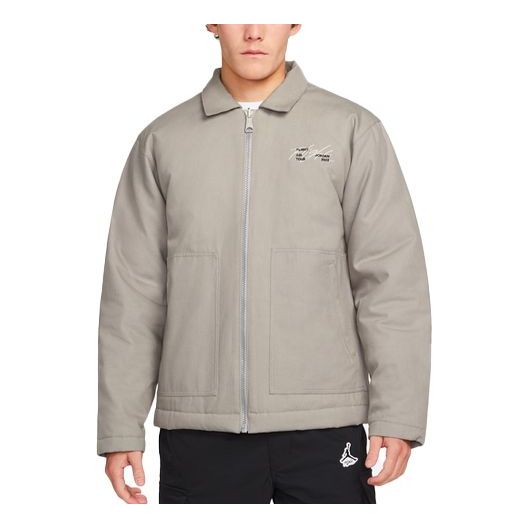 Яке Jordan Jordan Alphabet Print Zip Jacket Сиво | DJ0239-016