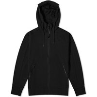 Суитчър C.P. Company Diagonal Raised Fleece Goggle Zipped Hoodie Черно | CMSS082A-005086W-999, 1