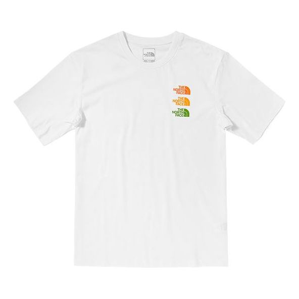 Тениска The North Face Tri Logo Graphic T-Shirt Бяло | NF0A7QRF-FN4