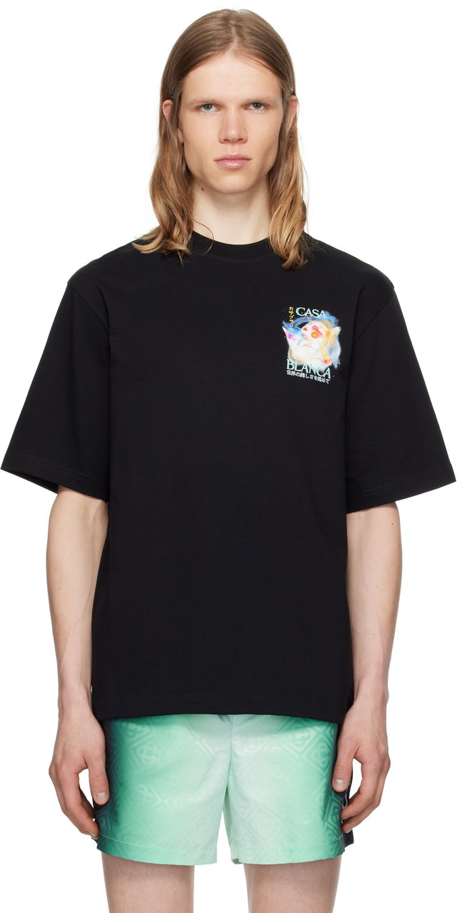 Casablanca Galactic Connection Graphic T-Shirt