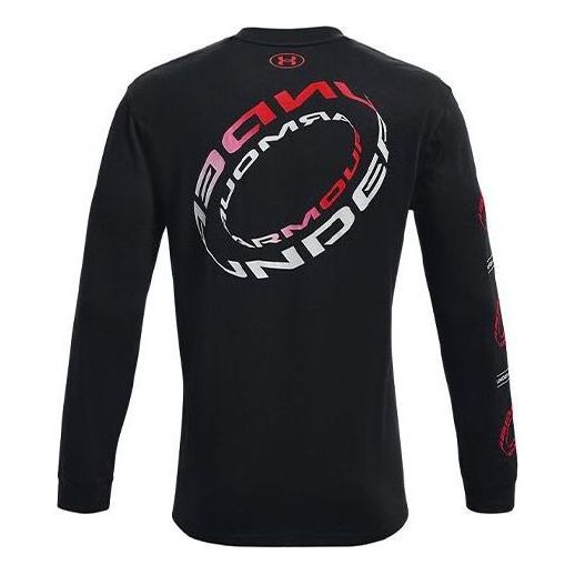 Тениска Under Armour Spiral Heavyweight Long Sleeve T-shirt Черно | 1366473-001