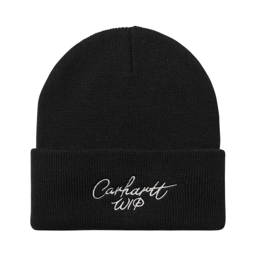 Шапка Carhartt WIP Signature Knit Beanie Черно | I033844_3