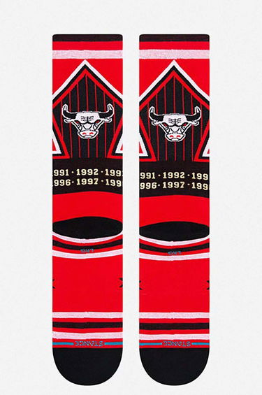 Чорапи Stance BULLS CE SOCKS Червено | 190107485500, 3
