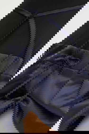 Пола Ottolinger Ottolinger Drape Bomber Mini Skirt Тъмно синьо | 1090606221, 5