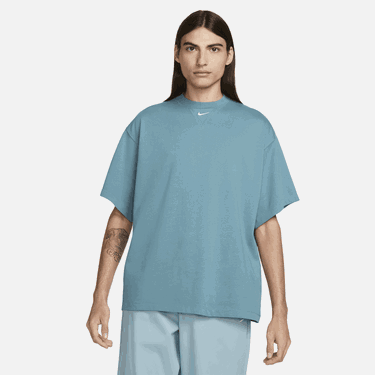 Тениска Nike Solo Swoosh Тюркоазено | FB7865-440, 0