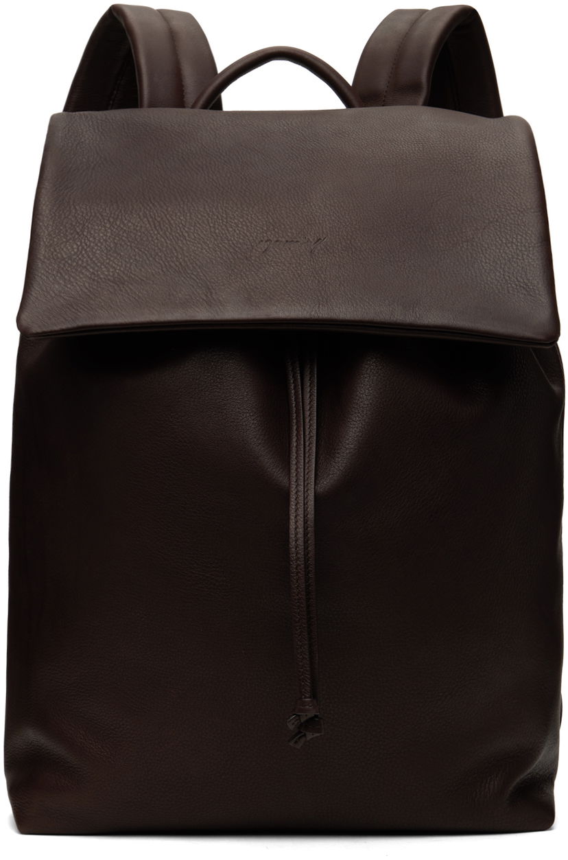 Раница Marsèll Leather Backpack Кафяво | MB0430 094