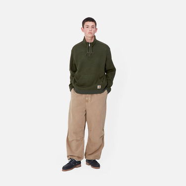 Суитчър Carhartt WIP Half Zip Fleece Sweatshirt Зелено | I033990_9, 2