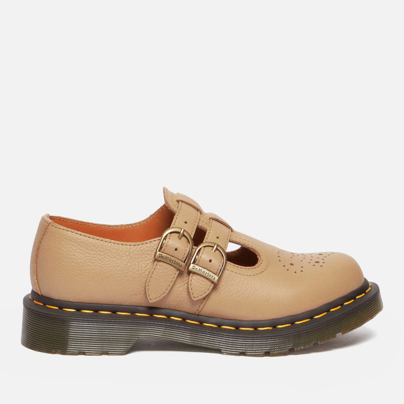 Кецове и обувки Dr. Martens 8065 Virginia Leather Mary-Jane W Бежово | 30692439